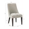 Manhattan Comfort 6-Piece Beever Dining Chair and Arm Chair in Taupe 6-DC103-TP - alternate 5