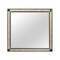 Homeroots 36" Black And Gold Faux Crystal And Wood Dresser Mount Framed Mirror 564629 - alternate 6