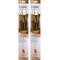 Princeton RealValue Brush Set, White Taklon Bristles, Long Handle Mixed Media Paintbrush, 4-Piece Set, 2PK PR9147 - alternate 1
