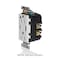 Leviton USBReceptacle, 15A, 1/2hp, Wht, Thrmplstc T5633-HGW - alternate 3
