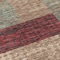 Homeroots 8' Brown And Terra Cotta Round Geometric Washable Indoor Outdoor Area Rug 612438 - alternate 6