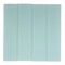 Apollo Tile Blizzard Blue 3 in x 12 in Glass Matte Wall Subway 5 sqft/case, 20PK APLA88047M 3X12A - alternate 6