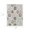 Homeroots 9' X 12' Beige Taupe And Tan Geometric Washable Indoor Outdoor Area Rug 616800 - alternate 7
