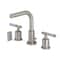 Kingston Brass Widespread Bathroom Faucet with Brass Pop-Up, Brushed Nickel FSC8958KPS - alternate 1