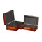 Homeroots Set of Two Brown Wood Box With Lid, 2PK 489368 - alternate 1