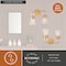 Vaxcel Harper 15 in W 2-Light Brass Gold Mid-Century Modern Bathroom Vanity Light Wall Fixture W0471R - alternate 6