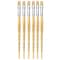 Da Vinci JUNIOR BORSTE Synthetic Student Brush, Synthetic, Tempera, Flat, Series 329, Size 10, 6PK VA-329_10 - alternate 1