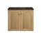 James Martin Vanities Laurent 30" Single Vanity, Light Natural Oak, w/ 3 CM Phantome Eclos Top 545-V30-LNO-3PHT - alternate 4