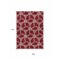 Homeroots 9' X 12' Burgundy And Gold Geometric Washable Indoor Outdoor Area Rug 613474 - alternate 3