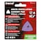 Trend Aluminum Oxide 93mm Delta Sanding Sheets, 180 Grit, Pack of 10, AB/OSC/180A, 10PK U*AB/OSC/180A - alternate 6