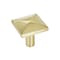 Amerock Extensity 1-1/8 in 29 mm Length Golden Champagne Cabinet Knob, 10PK 10BX29370BBZ - alternate 1