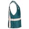 Dome75 Hi-Vis Safety Vest 2X/3X Class Non-ANSI/Enhanced Visibility , Zipper 2 Pockets, 1 Mic Tab DV1281 - alternate 4