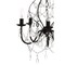 Jonathan Y Maura 5-Light 17" Crystal/Metal LED Chandelier, Black JYL9016A - alternate 10