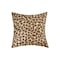 Homeroots Set of Two 18" Brown and Black Leopard Cowhide Throw Pillows, 2PK 544652 - alternate 4
