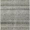Homeroots 10' X 14' Pewter And Green Striped Washable Indoor Outdoor Area Rug 605704 - alternate 6