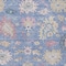 Homeroots 9' X 12' Blue Pink And Ivory Floral Washable Indoor Outdoor Area Rug 605311 - alternate 6