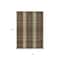 Homeroots 8' X 10' Brown Taupe And Plum Plaid Washable Indoor Outdoor Area Rug 613960 - alternate 5