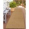 World Rug Gallery Distressed Frame Reversible Jute-Look Indoor/Outdoor Rug 2 ft x 7 ft Natural WR187NATURAL2X7 - alternate 1