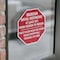 Signmission Maintain Social Distancing At Least, 10 inch X 10 inch, Vinyl Decal, 2PK OC-D-2PACK-10-200 - alternate 2