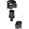 Flair-It PEXLOCK Reducing Coupling, 1 x 1/2 in, Black, 100 psi Pressure 30772 - alternate 5