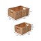 Happimess Leif Rustic Minimalist Hand-Woven Hyacinth Nesting Baskets with Handles, Natural (Set of 2), 2PK BSK1008A-2SET - alternate 6