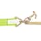 Mytee Products V Bridle Strap 3in x 36in w/ 15in J Hook w/T-J Hooks, HI Abrasion/HI VIZ Webbing VStrap0336J-TJ - alternate 8