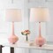 Jonathan Y Bette 28.5" Glass Teardrop LED Table Lamp, Pink, 2PK JYL1079A-SET2 - alternate 8