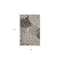 Homeroots 3' X 5' Gray Floral Stain Resistant Non Skid Indoor Outdoor Area Rug 521641 - alternate 4