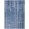 Homeroots 8' X 10' Navy Blue And Gray Striped Washable Indoor Outdoor Area Rug 602794 - alternate 3