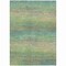 Homeroots 5' X 8' Artichoke Green Striped Washable Indoor Outdoor Area Rug 608450 - alternate 5