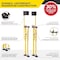 Toolpro Adjustable Stilts Magnesium, 48in to 64in With Soft Straps TP04867 - alternate 6