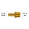 Proline Series Brass 1/2-in BARB x 1/2-in MIP Male Adapter BHB-385NLB - alternate 4