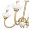Z-Lite Allistair 4-Light Semi Flush Mount, 20 in W, Modern Gold 352-4SF-MGLD - alternate 4