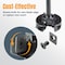 Powertec Slab Flattening Router Bit - 3-Wing Carbide Inserts with 1/4 in. Shank, 1-1/2 in. Cutting Diameter 73053N - alternate 4
