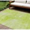 Homeroots 8' X 10' Artichoke Green And Lime Green Nautical Washable Indoor Outdoor Area Rug 581722 - alternate 1