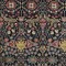 Homeroots 10' X 14' Black Red And Gold Floral Washable Indoor Outdoor Area Rug 604640 - alternate 5