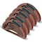 Powertec Sanding Belt Assortment, 1/2 in W, 18 in L, 10 each of 40/80/120/180/240 Grits, Aluminum Oxide, 50PK 40182-1N - alternate 1