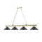 Z-Lite Cordon Heritage Brass 4 Light Billiard 2306-4HBR-BRZ15 - alternate 6