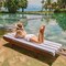Hospeco Cabo Cabana Chaise Cover 30x85 Black/Grey - Pack of 2, 2PK P-CC-CC-BK/GY - alternate 2