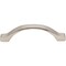 Hardware Resources Elements Seaver 4-7/8'' Overall Length Satin Nickel Arched Cabinet Pull 511-96SN - alternate 1
