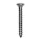 Auveco 10 x 1 1/2in Phillips Oval Head Tapping Screw 18-8 Grade Stainless Steel, 100PK 9412 - alternate 1