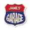 Signmission James's Garage, 6 Inch X 6 Inch, Plastic Sign SHI-P-6-383-JAMES - alternate 1