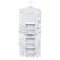 Elf Stor Wrapping Paper Storage Organizer Dual-Sided Hanging Gift Wrap Station Clear Compartments 83-DT5151 - alternate 3