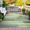 Homeroots 5' X 8' Green And Ivory Striped Washable Indoor Outdoor Area Rug 630988 - alternate 6