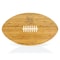 Picnic Time Family Of Brands NCAA South Carolina Gamecocks Kickoff Football Cheese Board - Novelty Charcuterie Board 908-00-505-523-0 - alternate 1