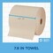 Georgia-Pacific Pacific Blue Ultra Hardwound Paper Towels, 1 Ply, Continuous Roll Sheets, 1150 ft, Brown, 6 PK 26495 - alternate 9
