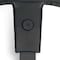 Homeroots Black Adjustable Armrests Chair Frame 372434 - alternate 3