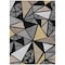 Homeroots 8' X 10' Black Beige And Gray Geometric Washable Indoor Outdoor Area Rug 600351 - alternate 7