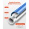 Vevor Air Compressor Line Kit 3/4'' x 300FT HDPE/Aluminum Shop Air Piping System Blue CAP 300ft - alternate 5