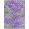 Homeroots 9' X 12' Purple Gray And Charcoal Abstract Washable Indoor Outdoor Area Rug 587174 - alternate 6